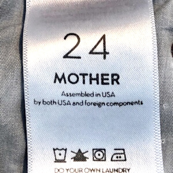 “Like New” MOTHER The Fly Cut Stunner Fray Jean - Picture 10 of 11